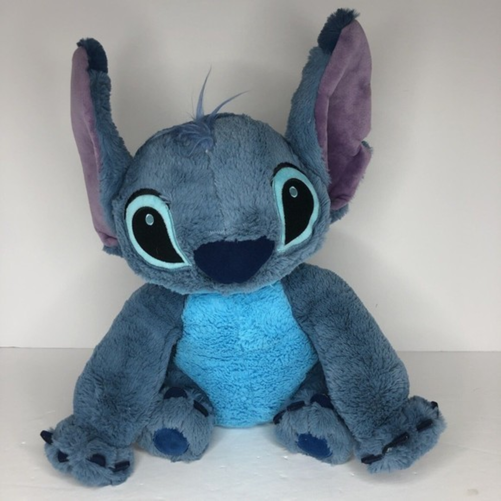 Disney Parks Authentic Large 15”‎ Stitch Plush Toy Stuffed Animal Super Soft